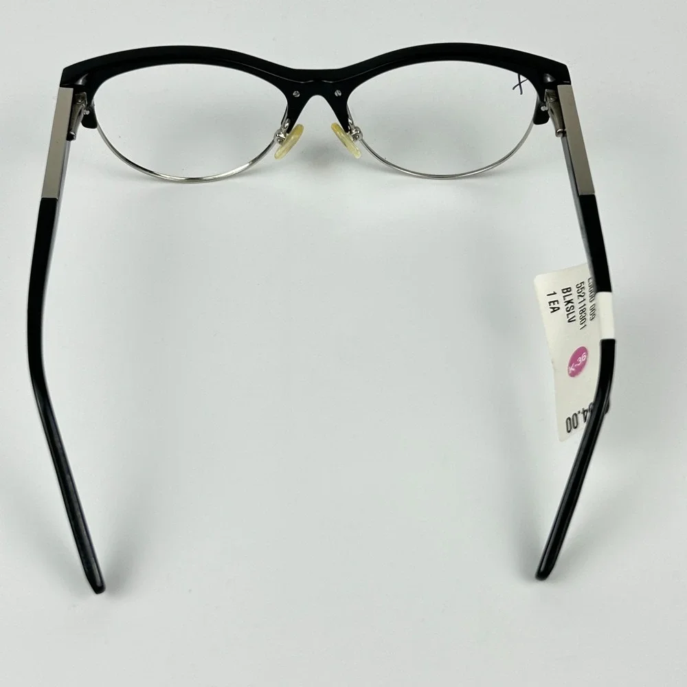 Designer Looks for Less L5000 009 Womens Eyeglasses Black Half Rim 52-15-135 mm